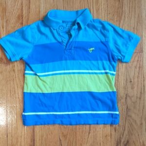 Wrangler jeans company striped polo shirt